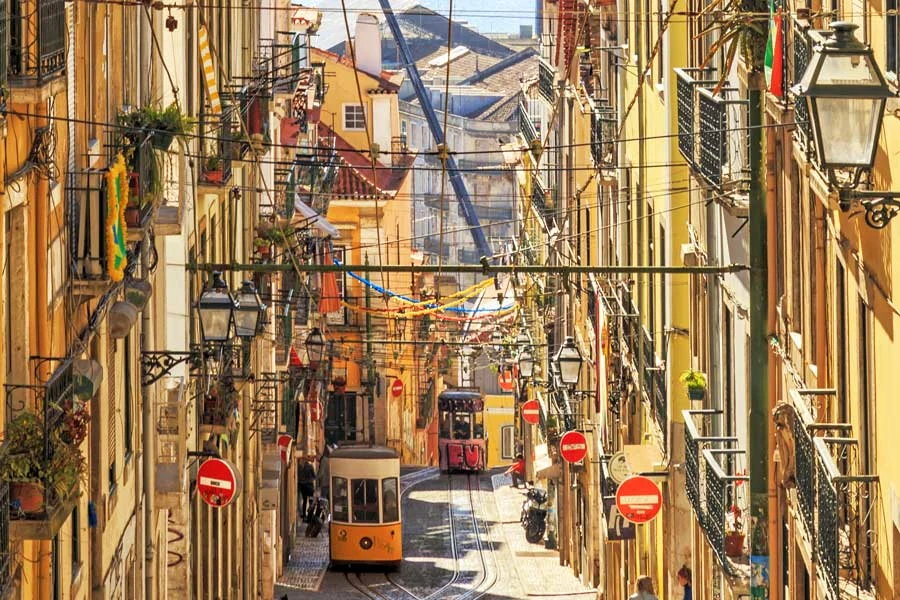 trikker i Lisboa