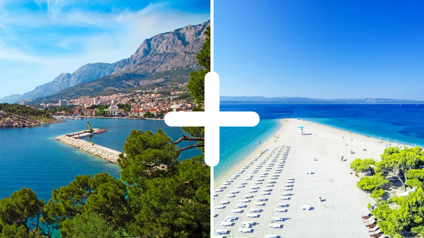Brac och Makarska