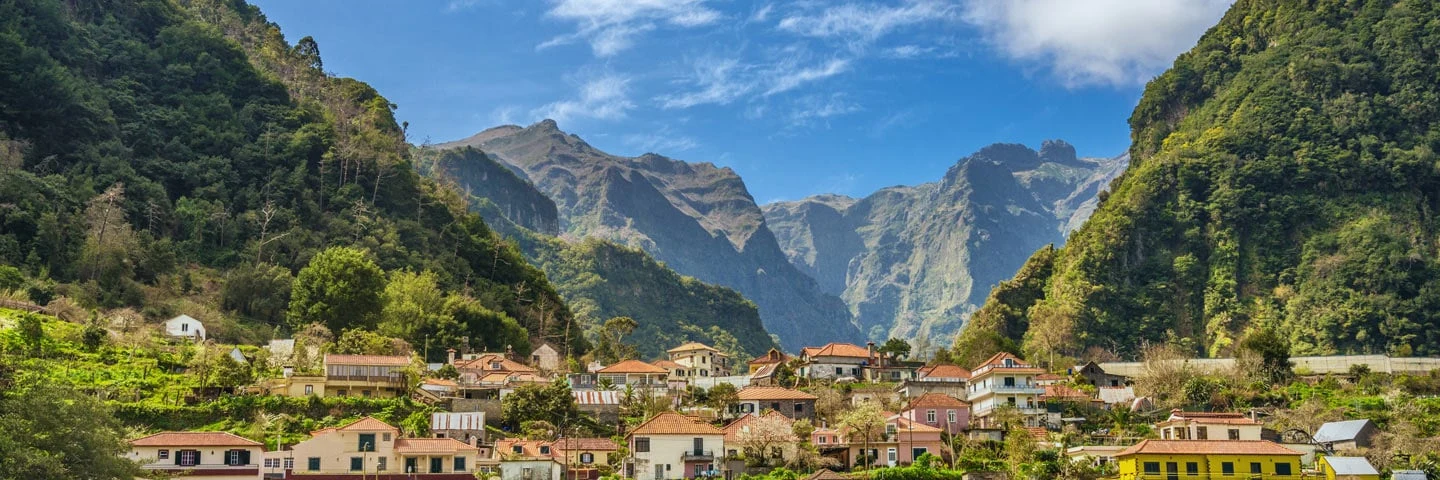 Uitzicht op Madeira
