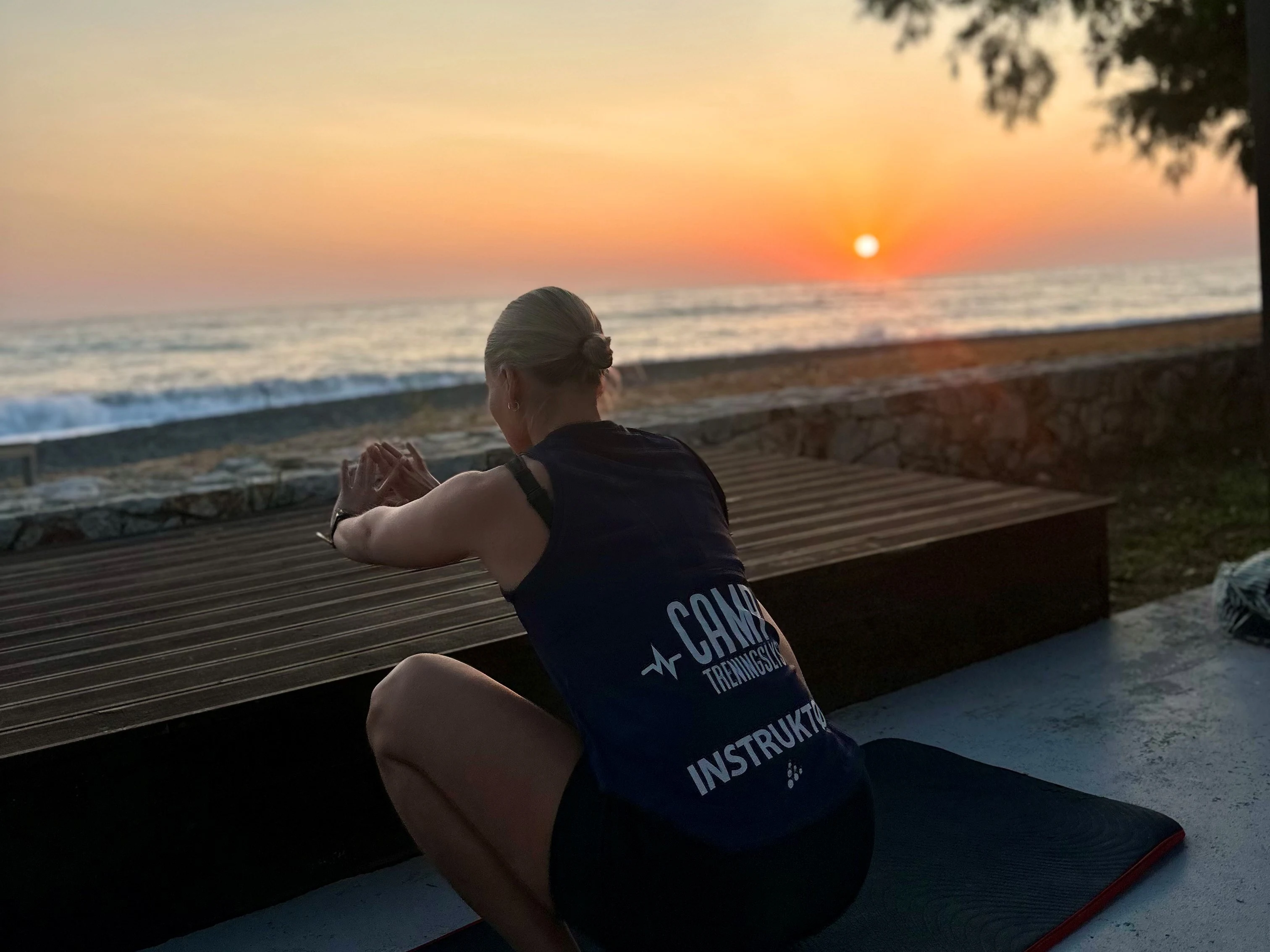 Camp Treningslyst - Pilates i soloppgang