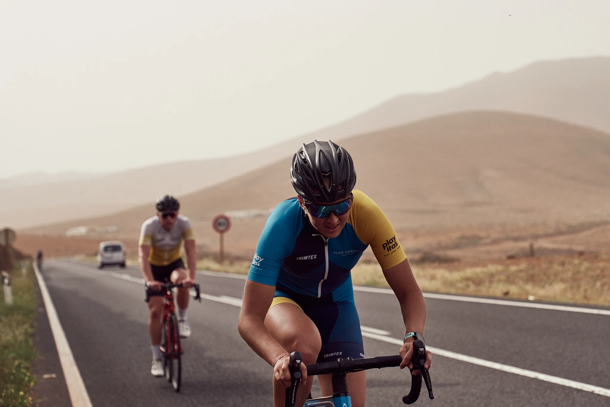 Cyklister på Fuerteventura