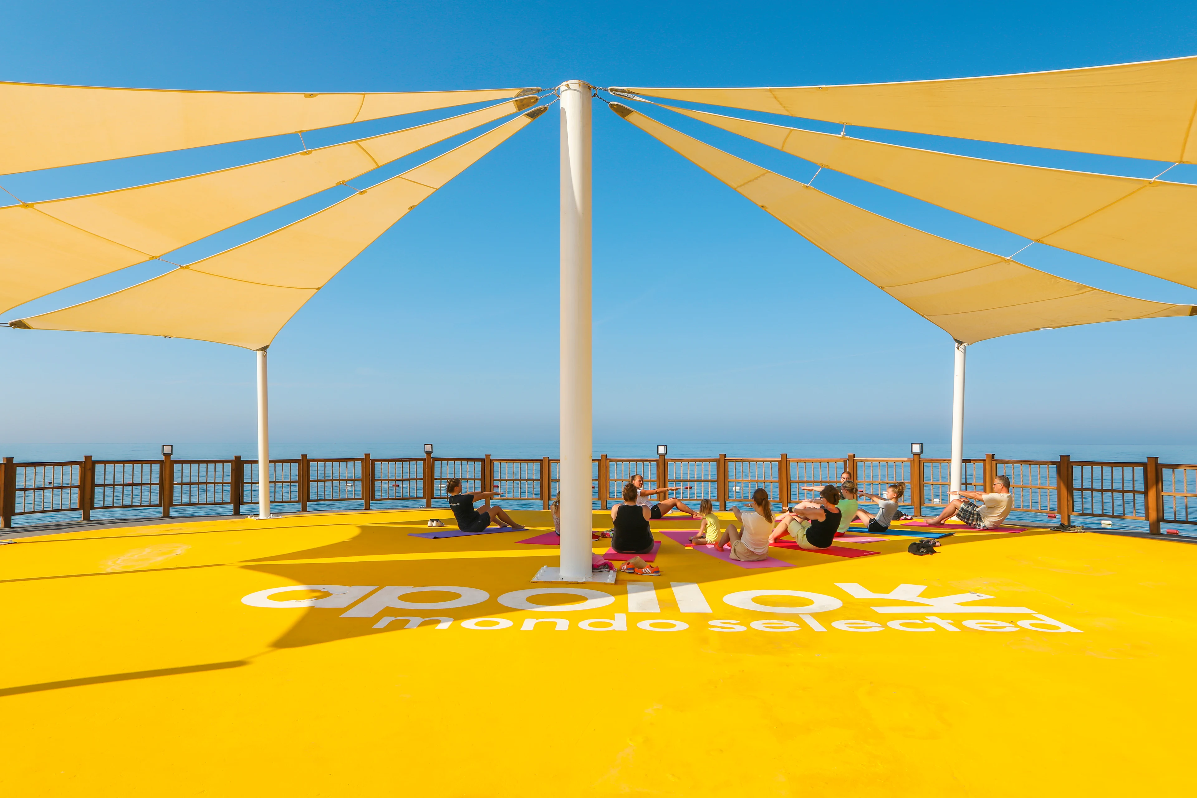 yoga på Lonicera West i Turkiet