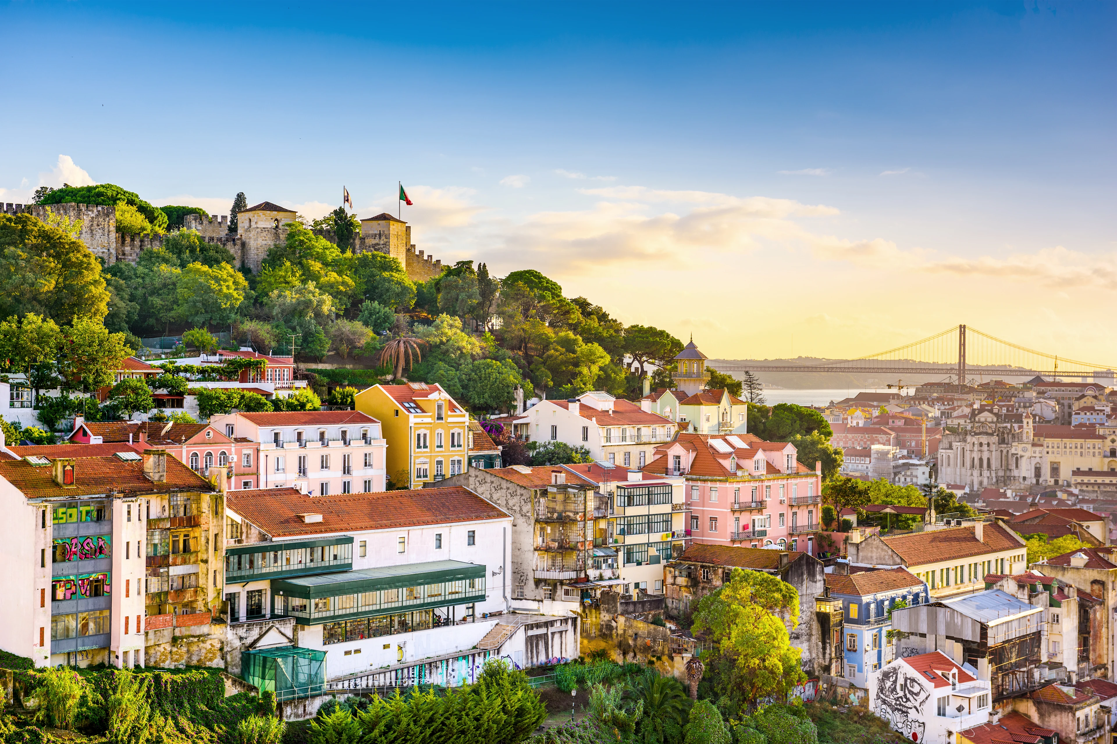 Tak över Lissabon