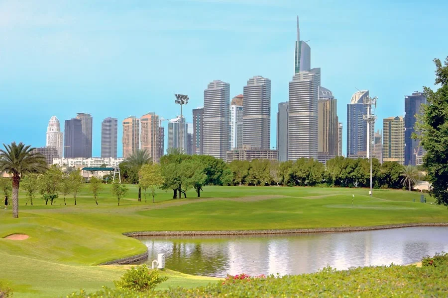 Golfen in Dubai