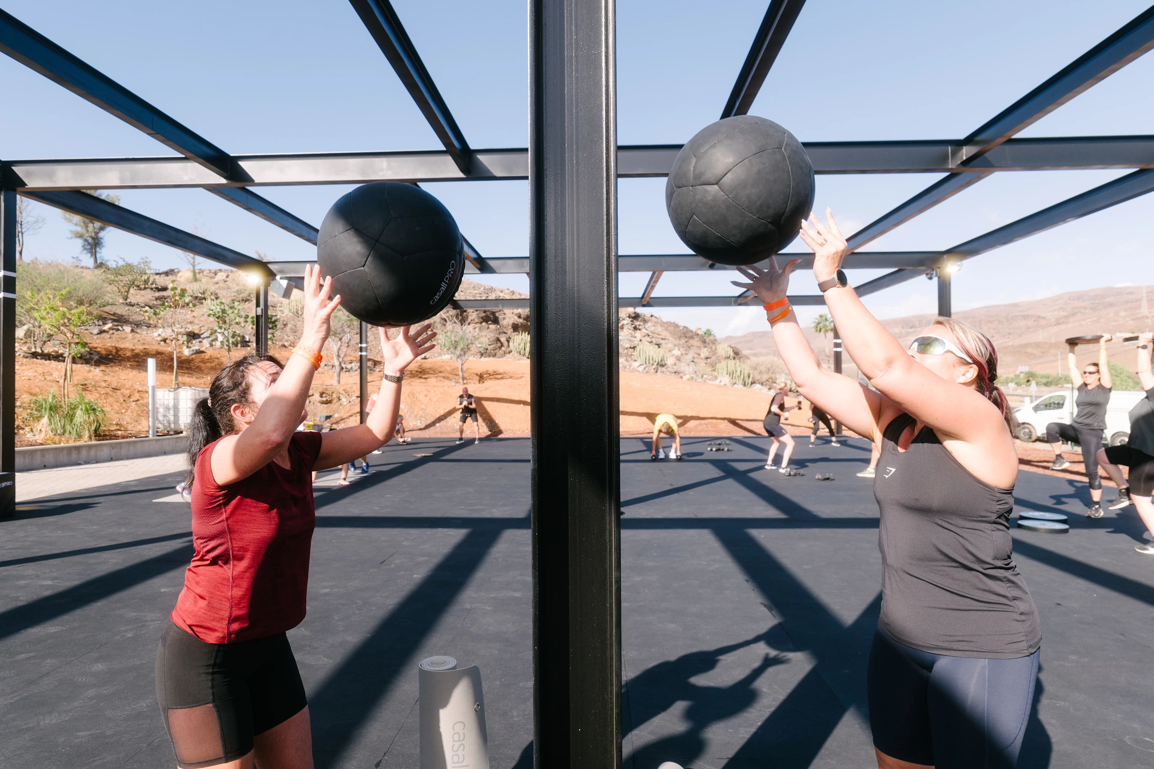 WOD - Monte Feliz - wall ball