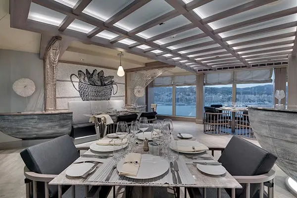 ocean cay restaurang 