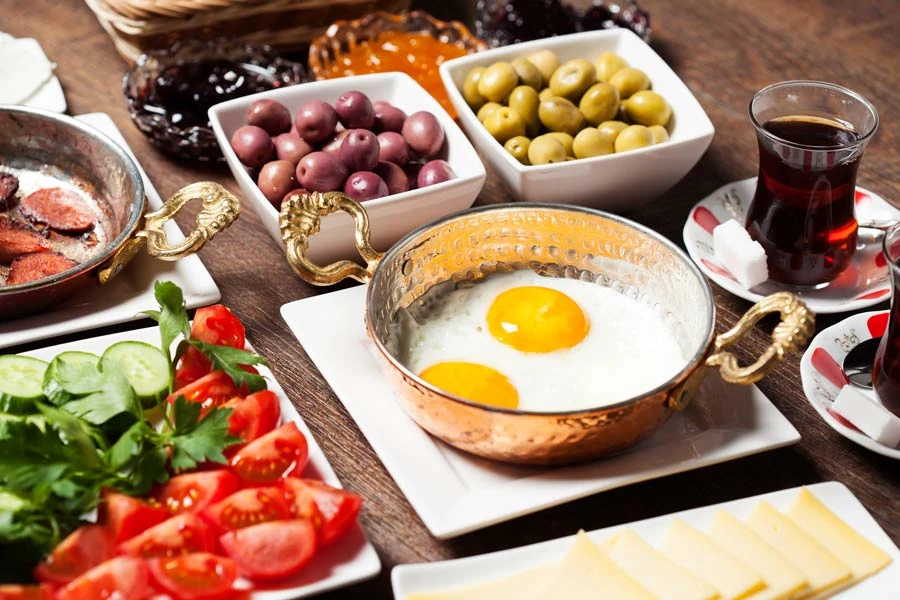 turkisk frukost