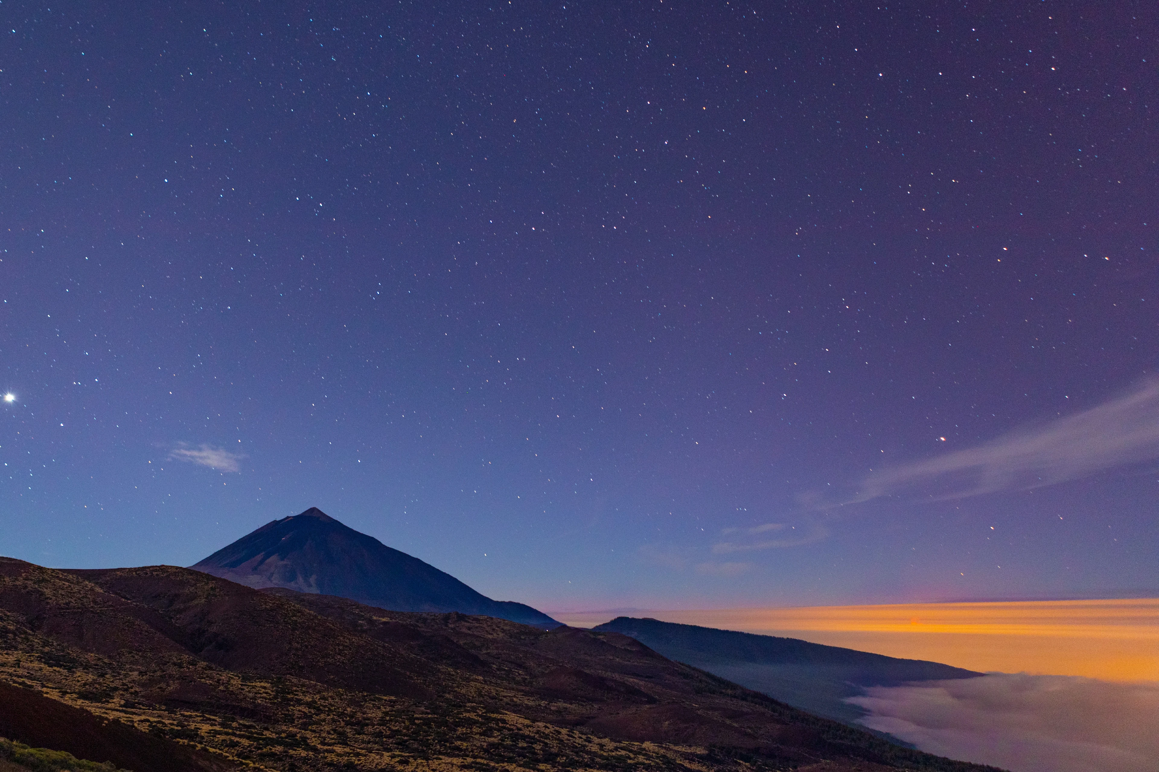Stjärnskådning på Teide
