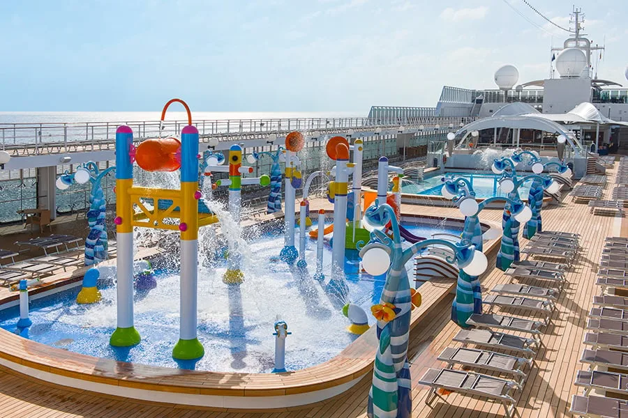 Vattenland för yngrebarn