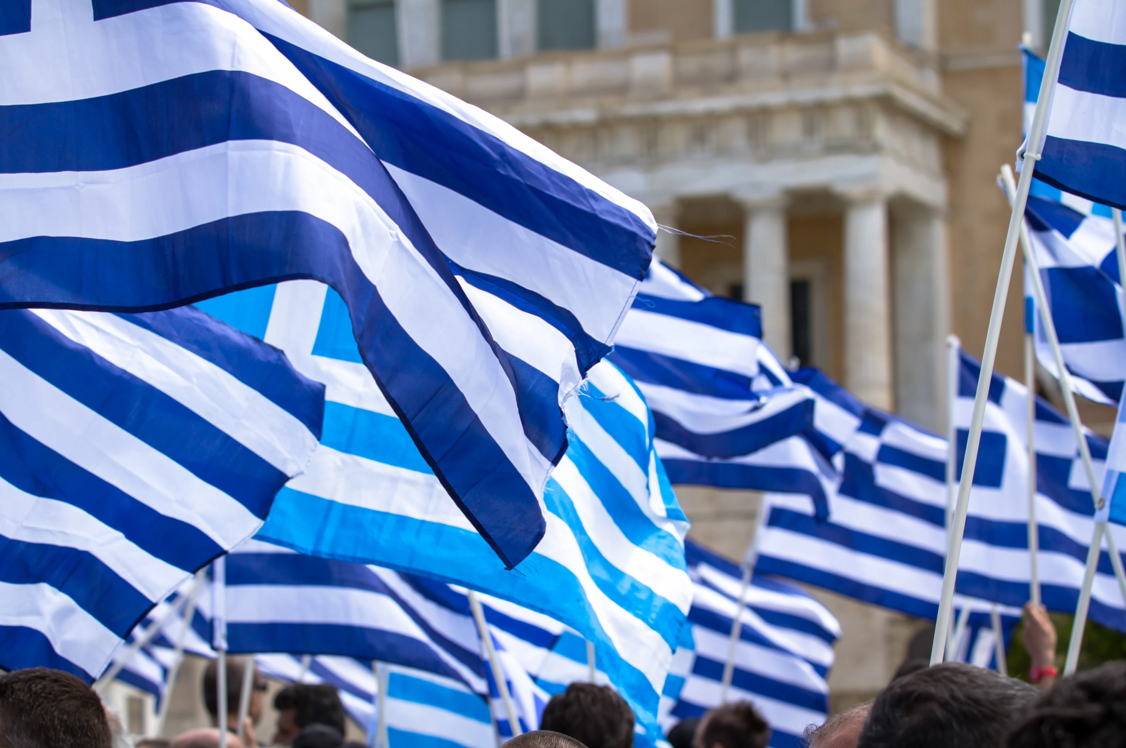 Grekiska flaggor