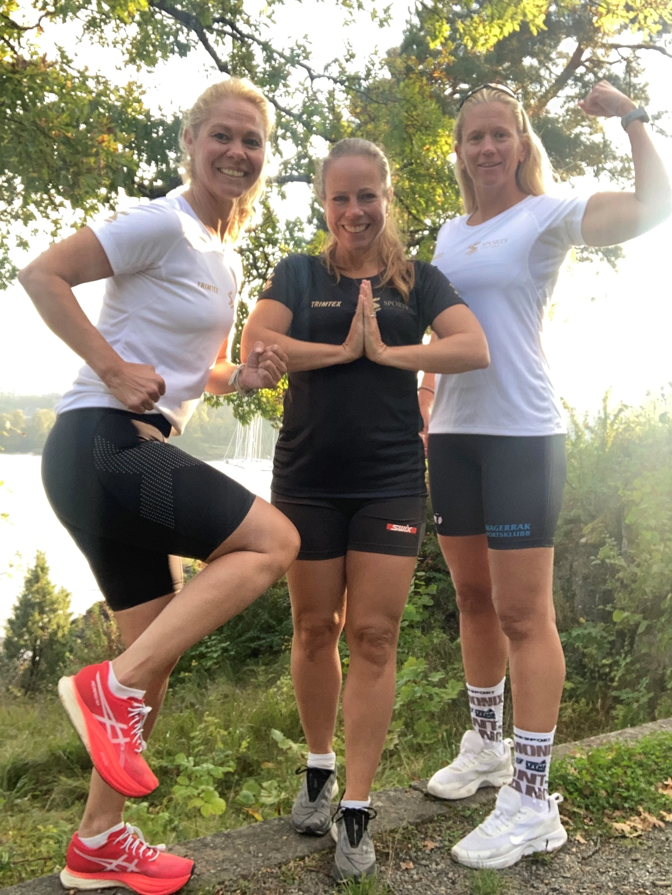 Dev tre Sportsjentene Beate, Henriette og Nina