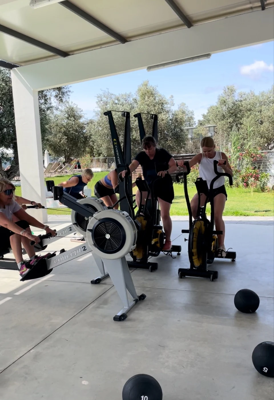 WOD boxen på Levante