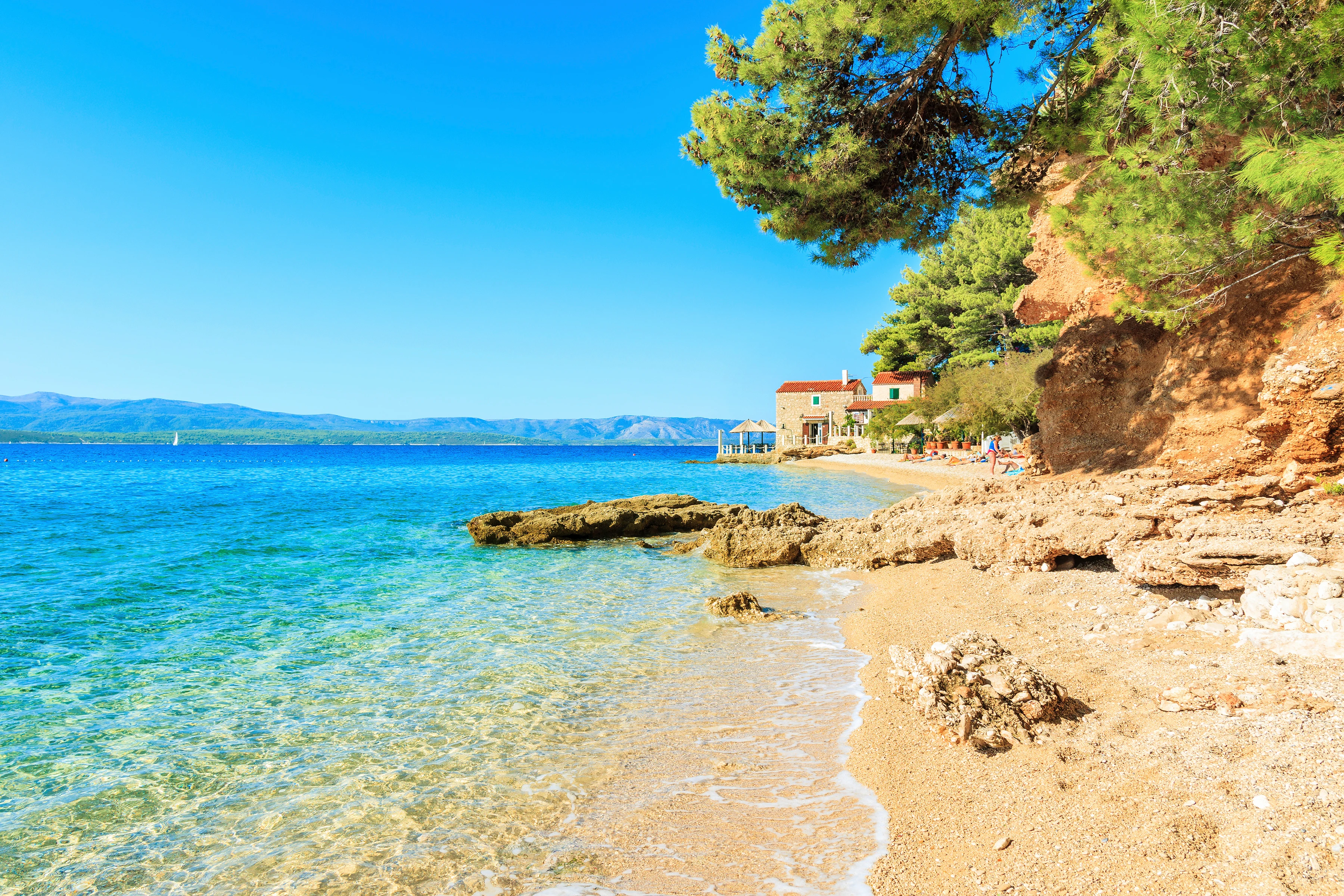 Strand i Kroatien
