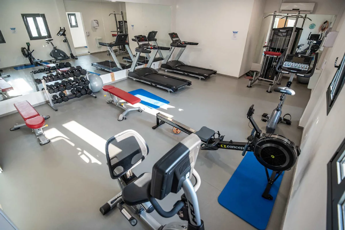 Gym med enkel utrustning