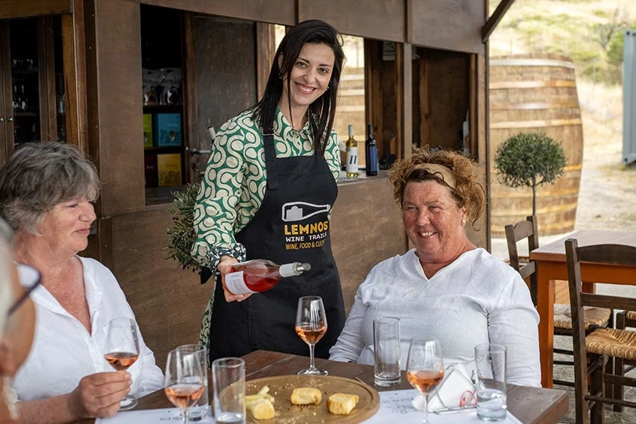Vinsmaking på Limnos