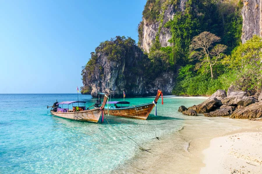 Strand i Thailand