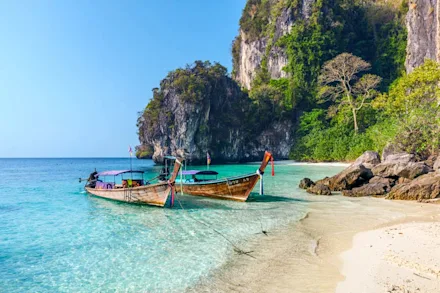 Strand i Thailand