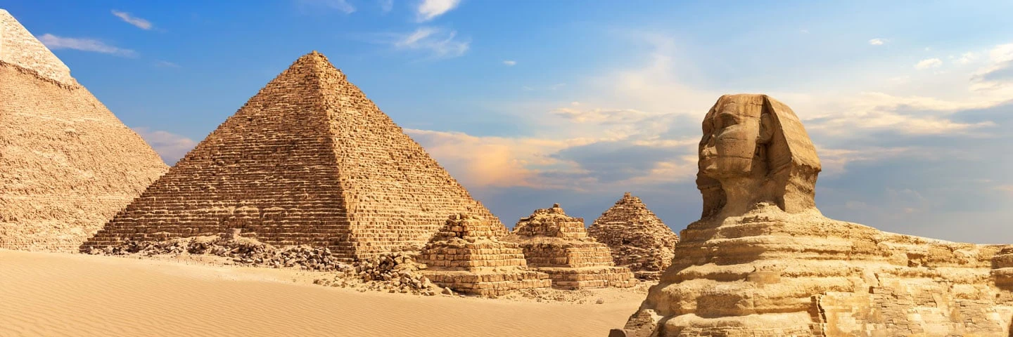 Egypte piramides de sfinx