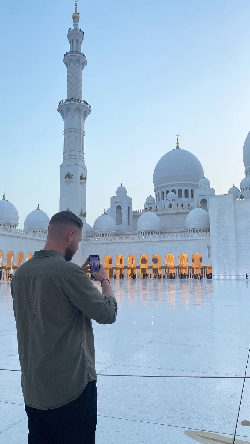 Alex fotar Sheikh Zayed-moskén