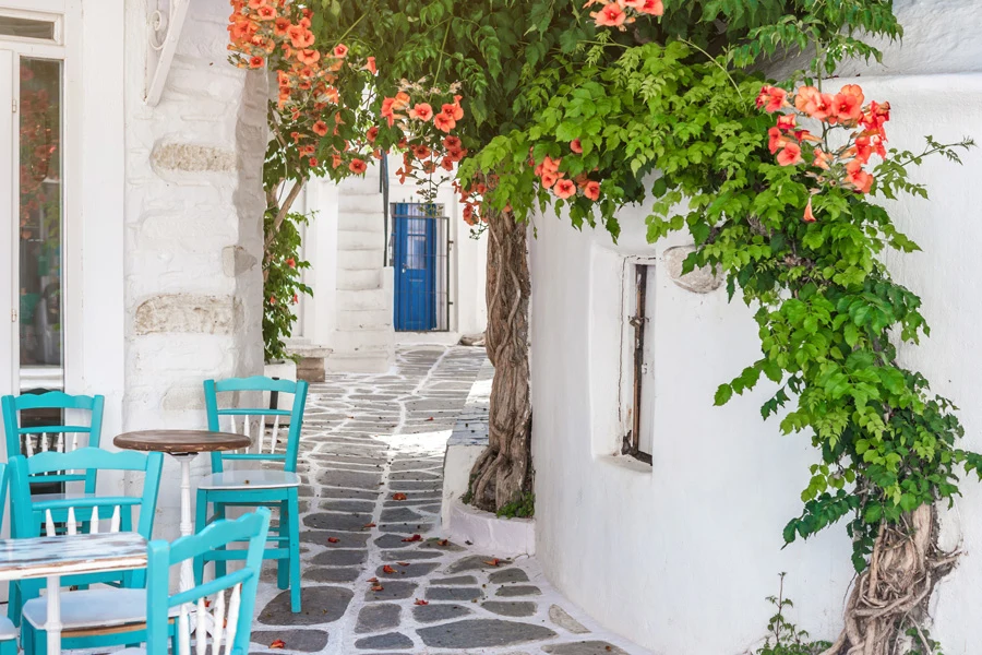 Smug på Paros