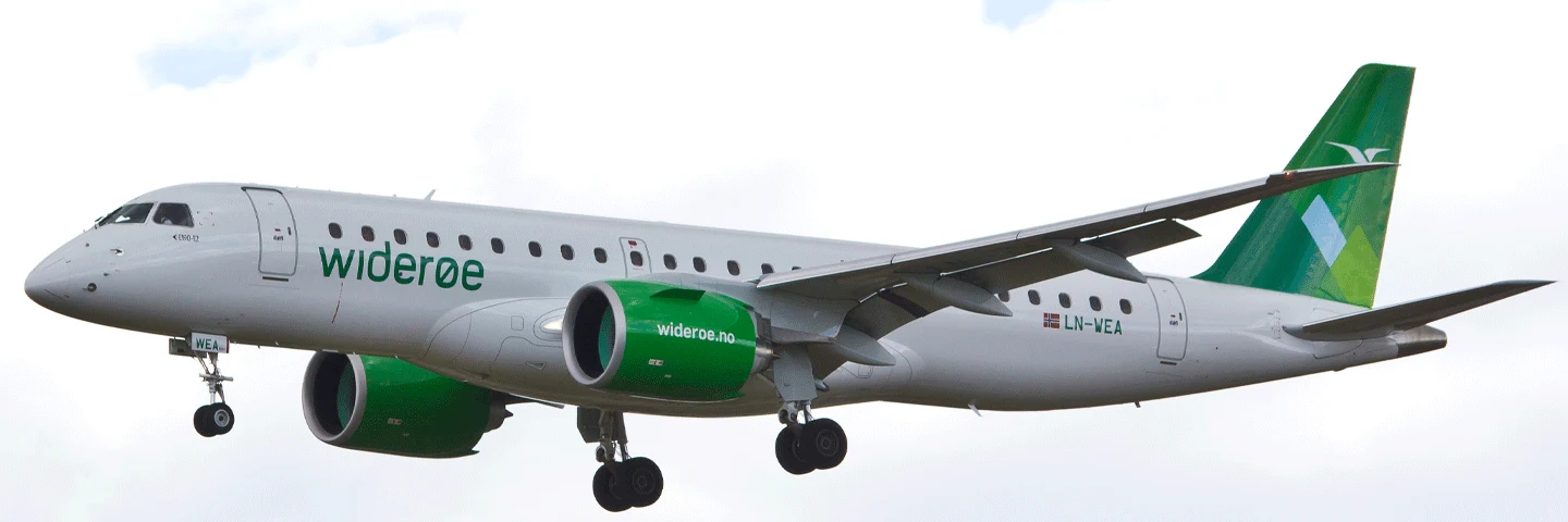 wideroe embraer