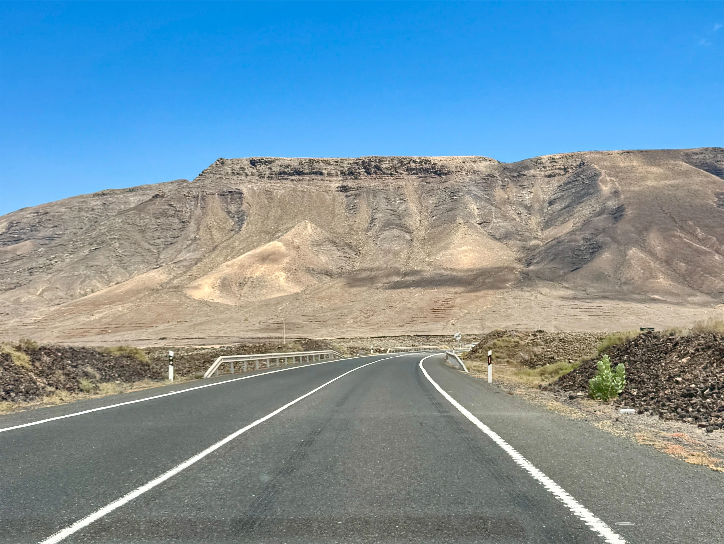 Fina vägar på Fuerteventura