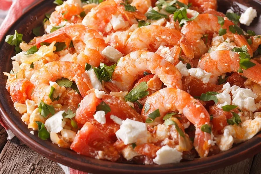 ShrimpSaganaki