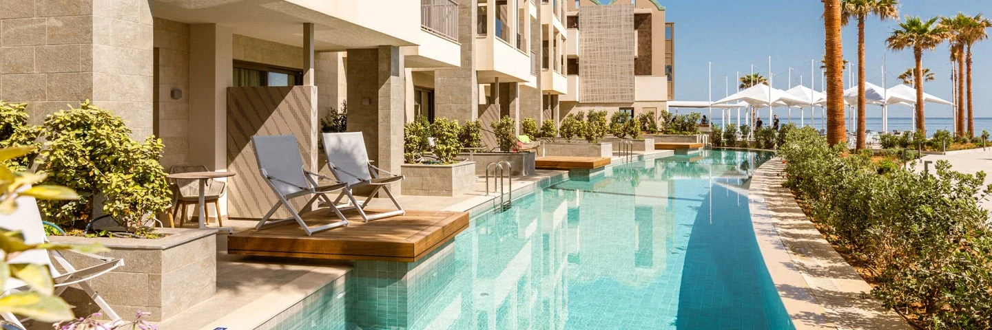 Hotel met privézwembad