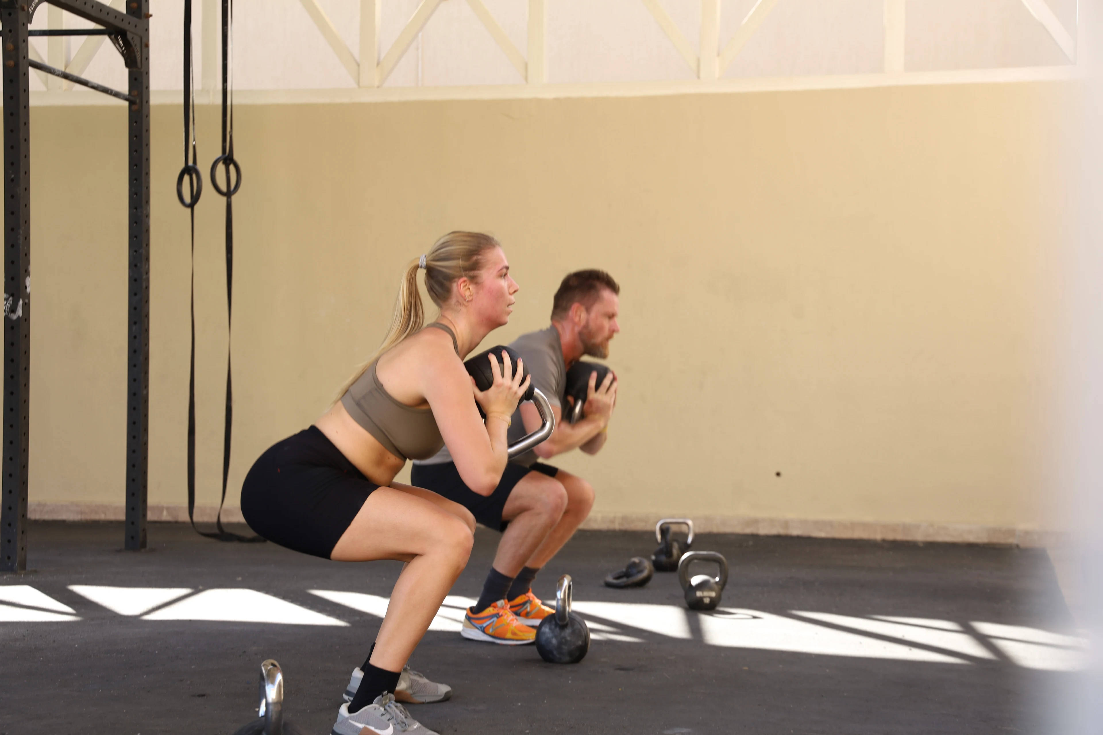 Kettlebell-squat