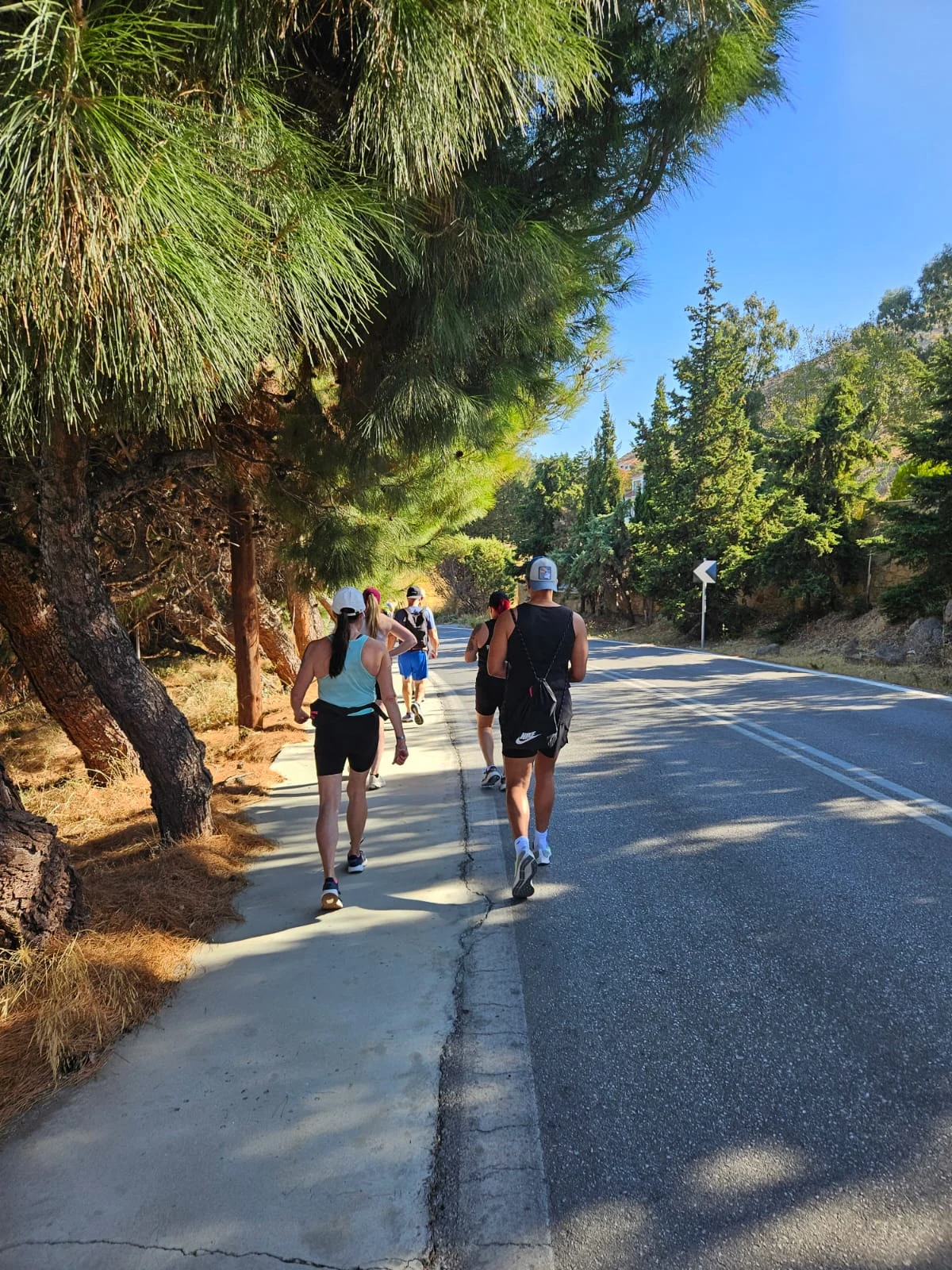 Liikuntanne group running