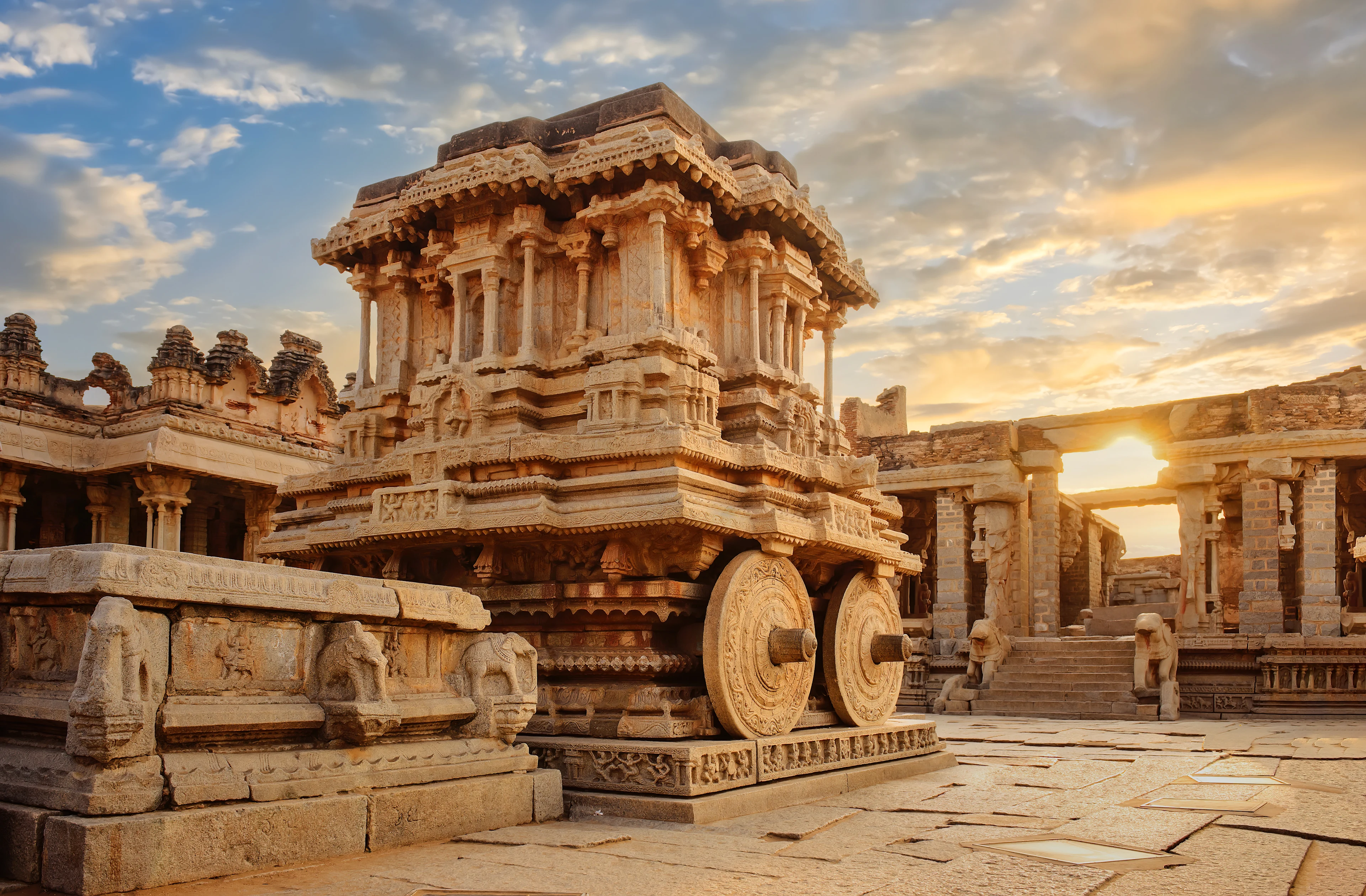 En af Sydindiens mest populære seværdigheder er Hampi