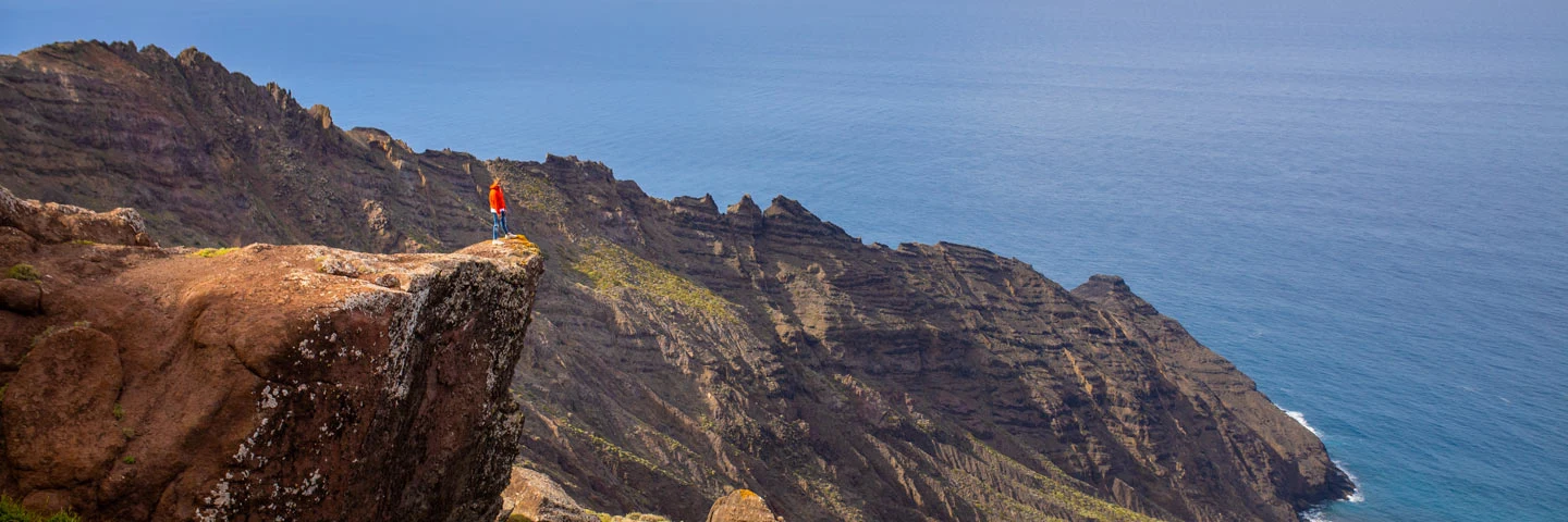 Magisk utsikt over La Gomera