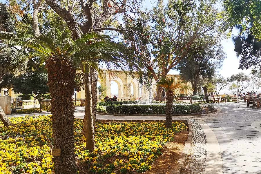 Upper barrakka gardens