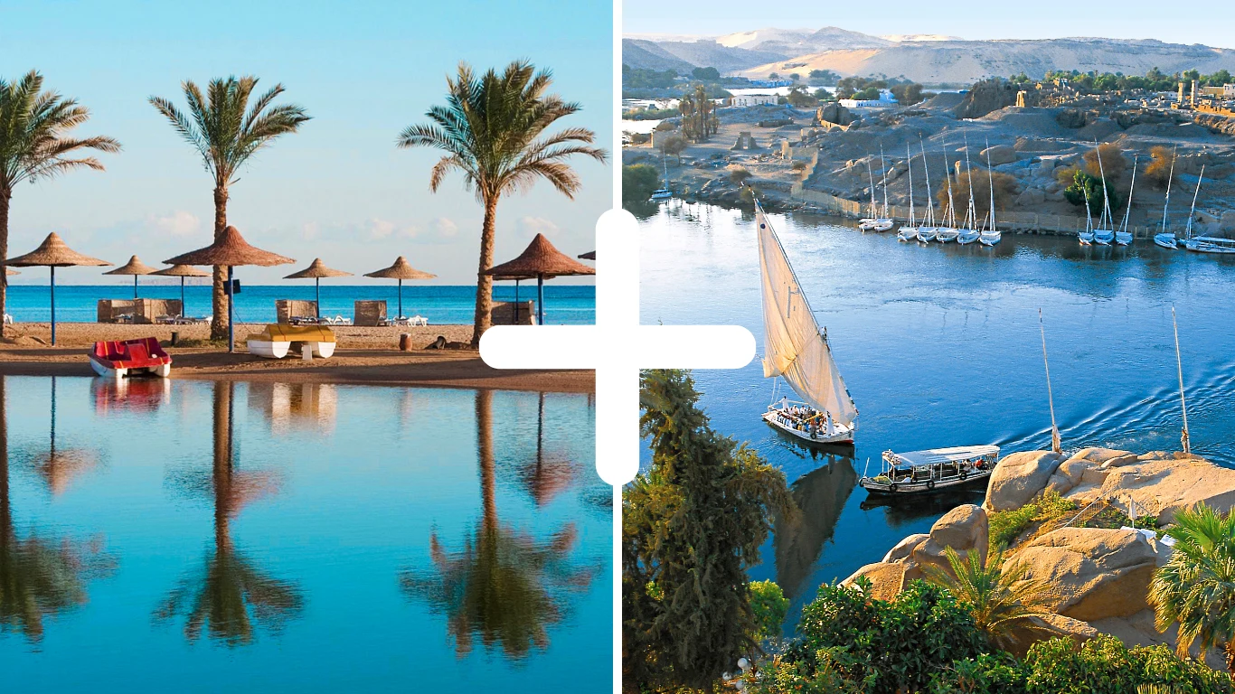 Kombinera Hurghada med en kryssning på längs Nilen