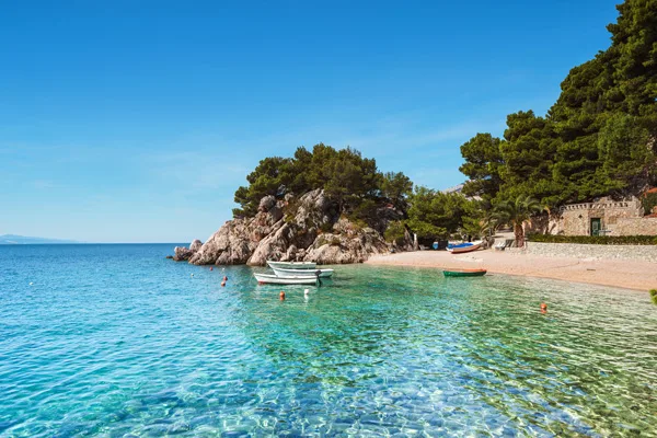 Strand in Kroatië