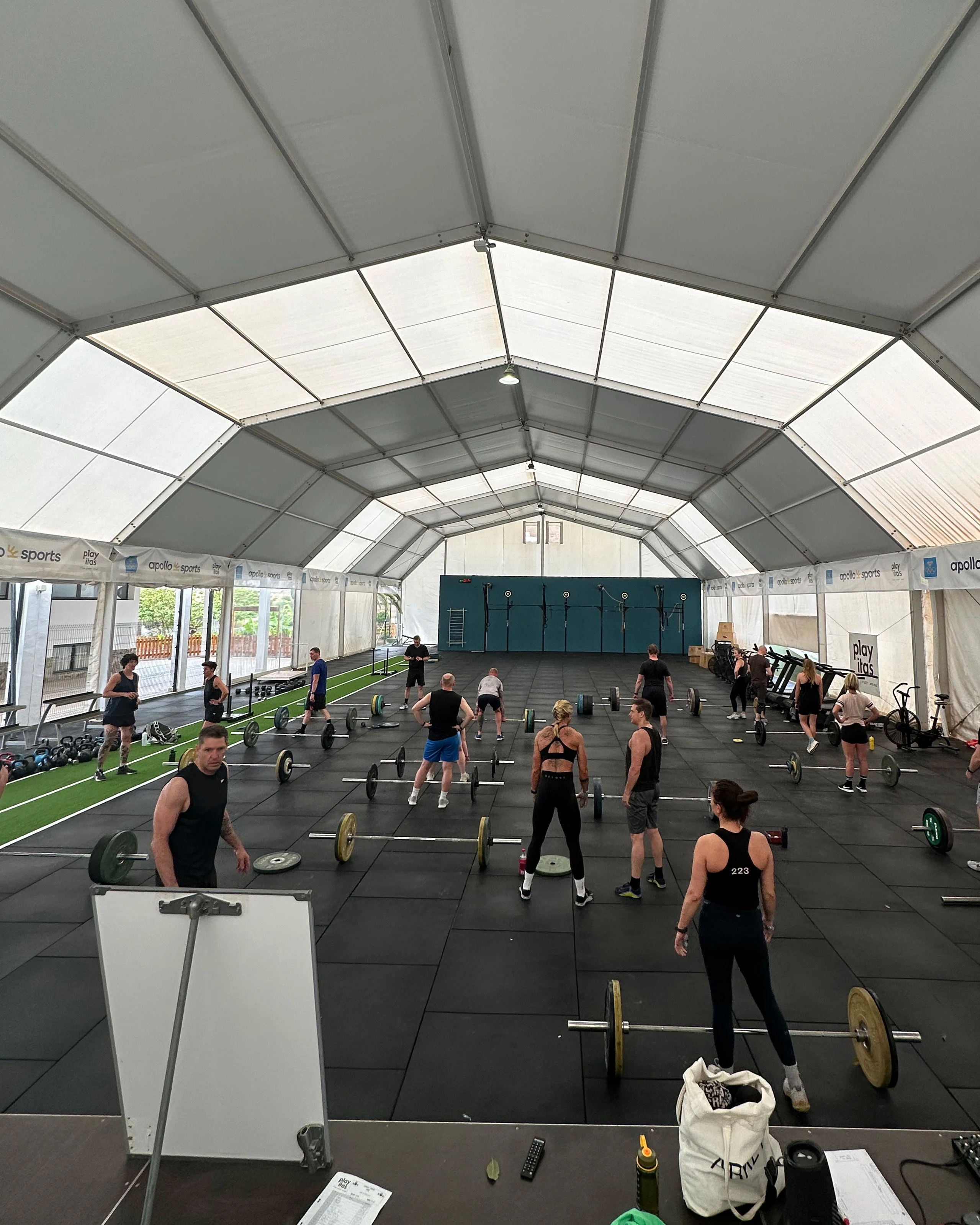 WOD-boxen på Playitas Resort