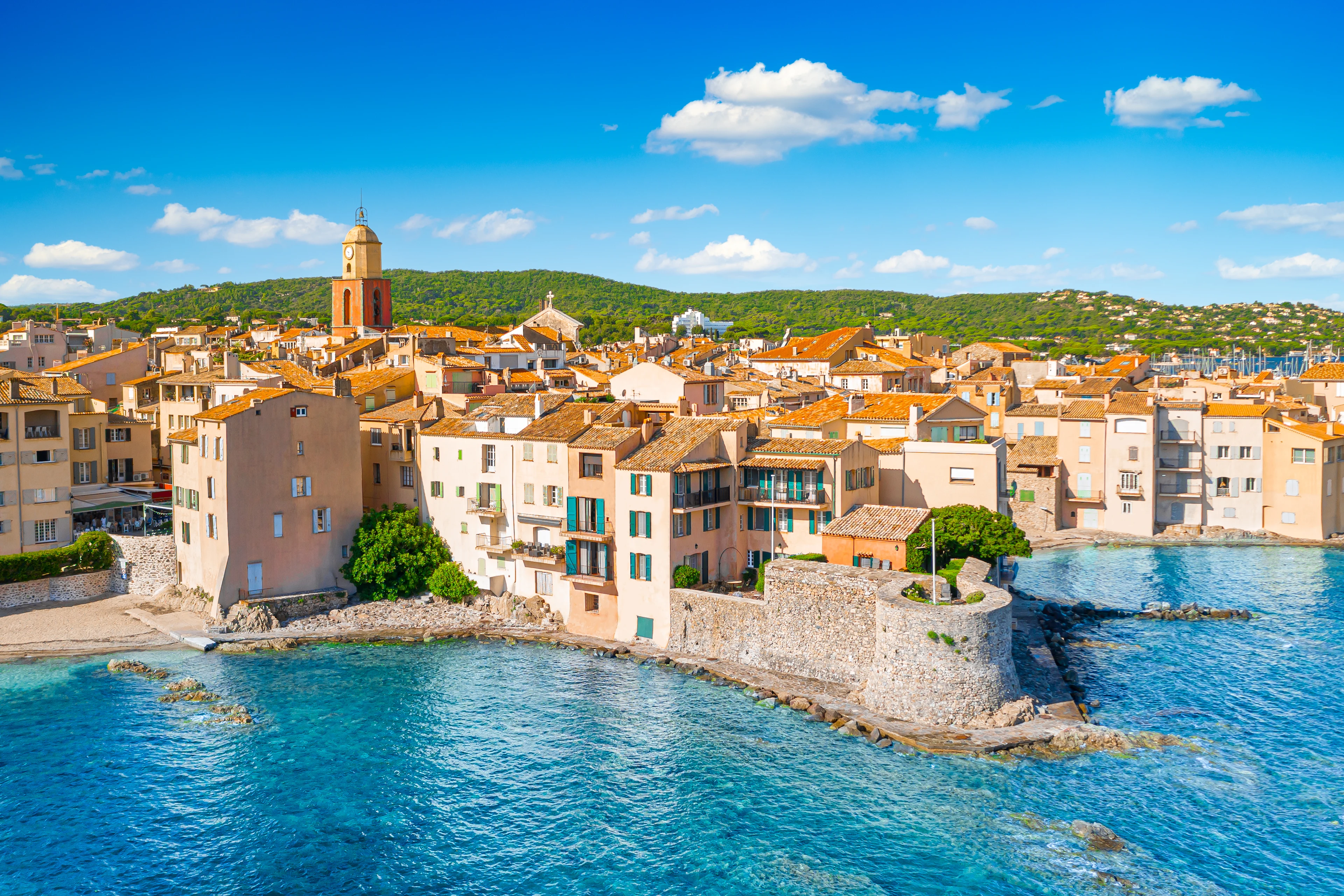 Utsikt över Saint Tropez