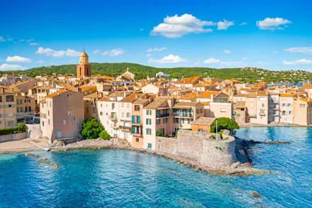 Utsikt över Saint Tropez