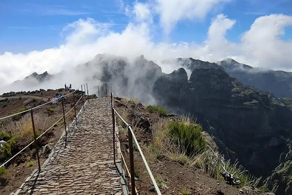 Pico Ruivo-wandelpad