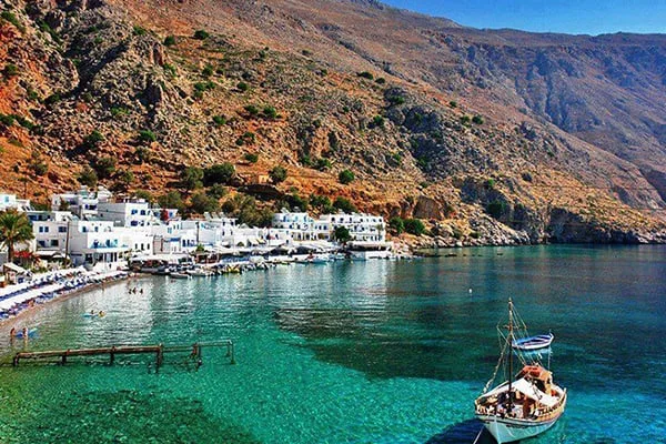 Loutro på Kreta