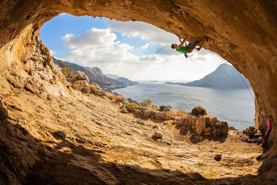 Klatring på Kalymnos