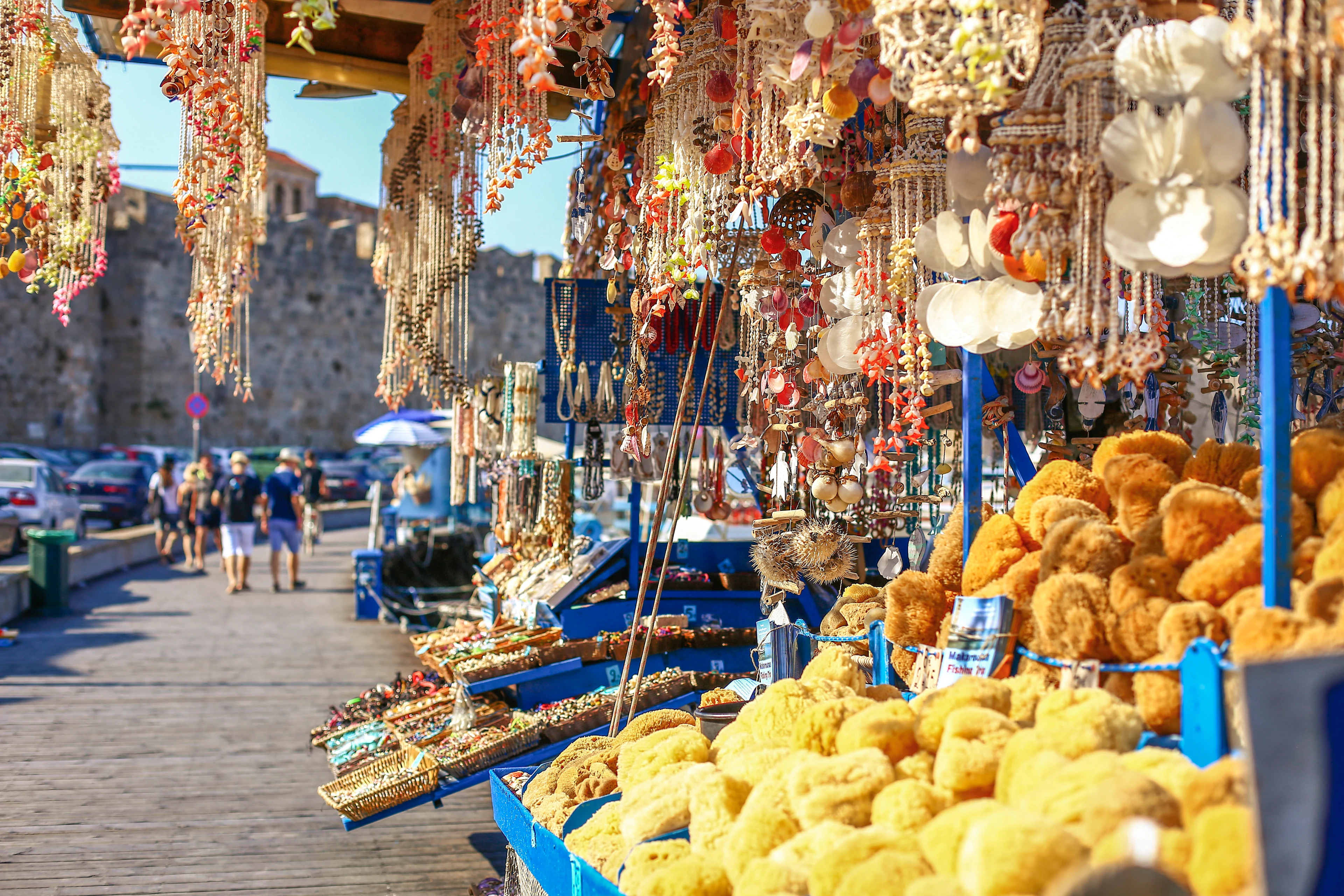 shopping i rhodos stad