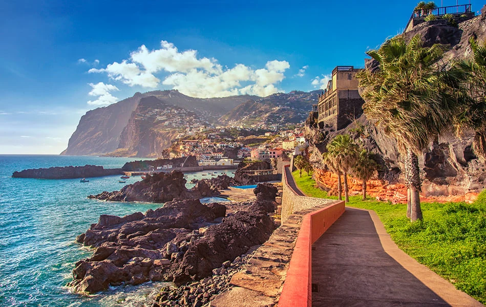 Strandwandeling op Madeira