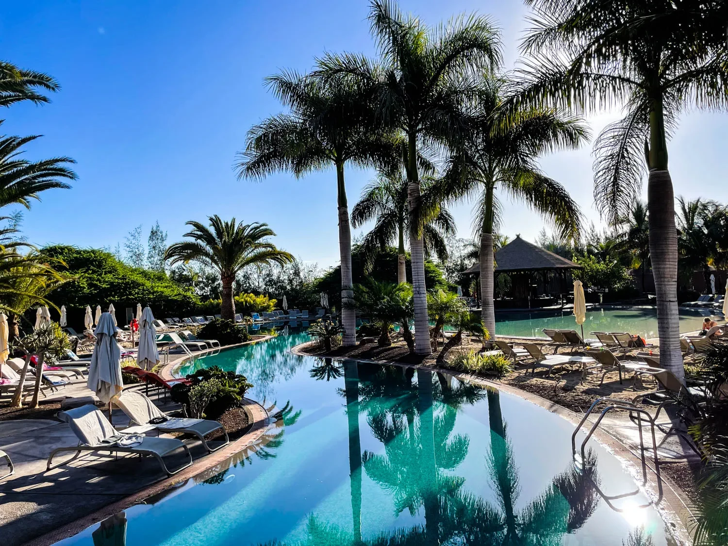Pool på hotellet Lopesan Baobab Resort på Gran Canaria