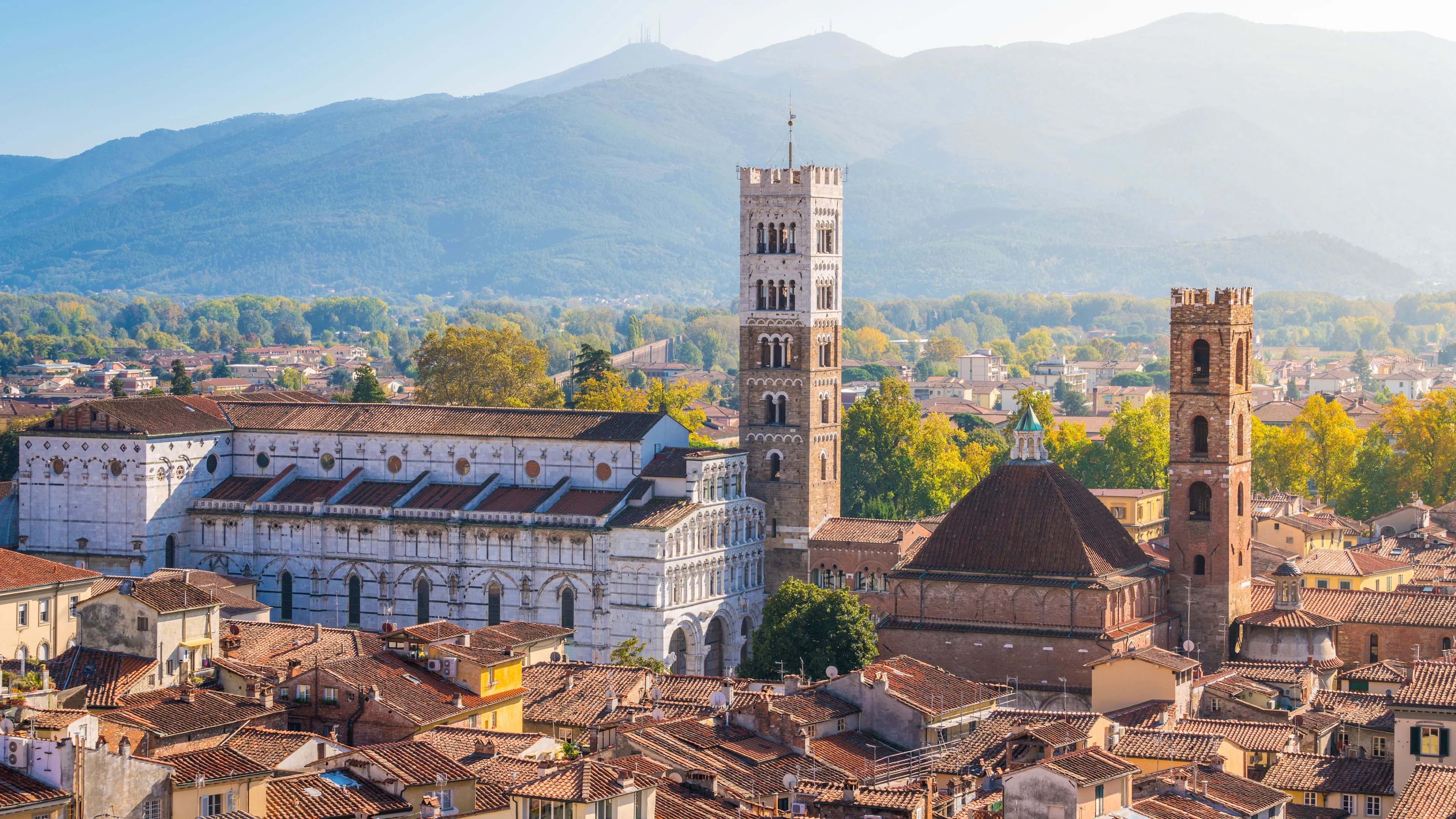 Lucca i Toscana, Italien