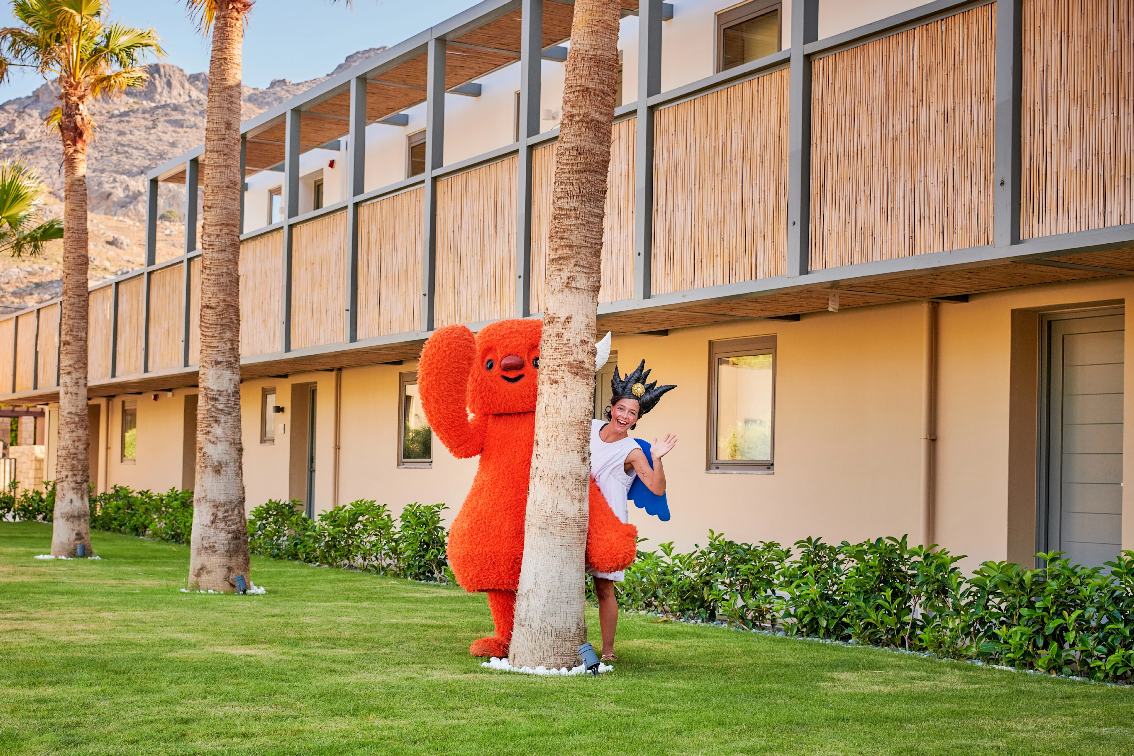 Polly & Mino in het Alegria Beach Resort hotel