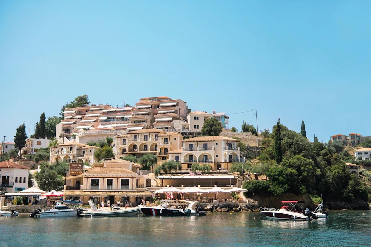 Hotellet Filakas i Sivota