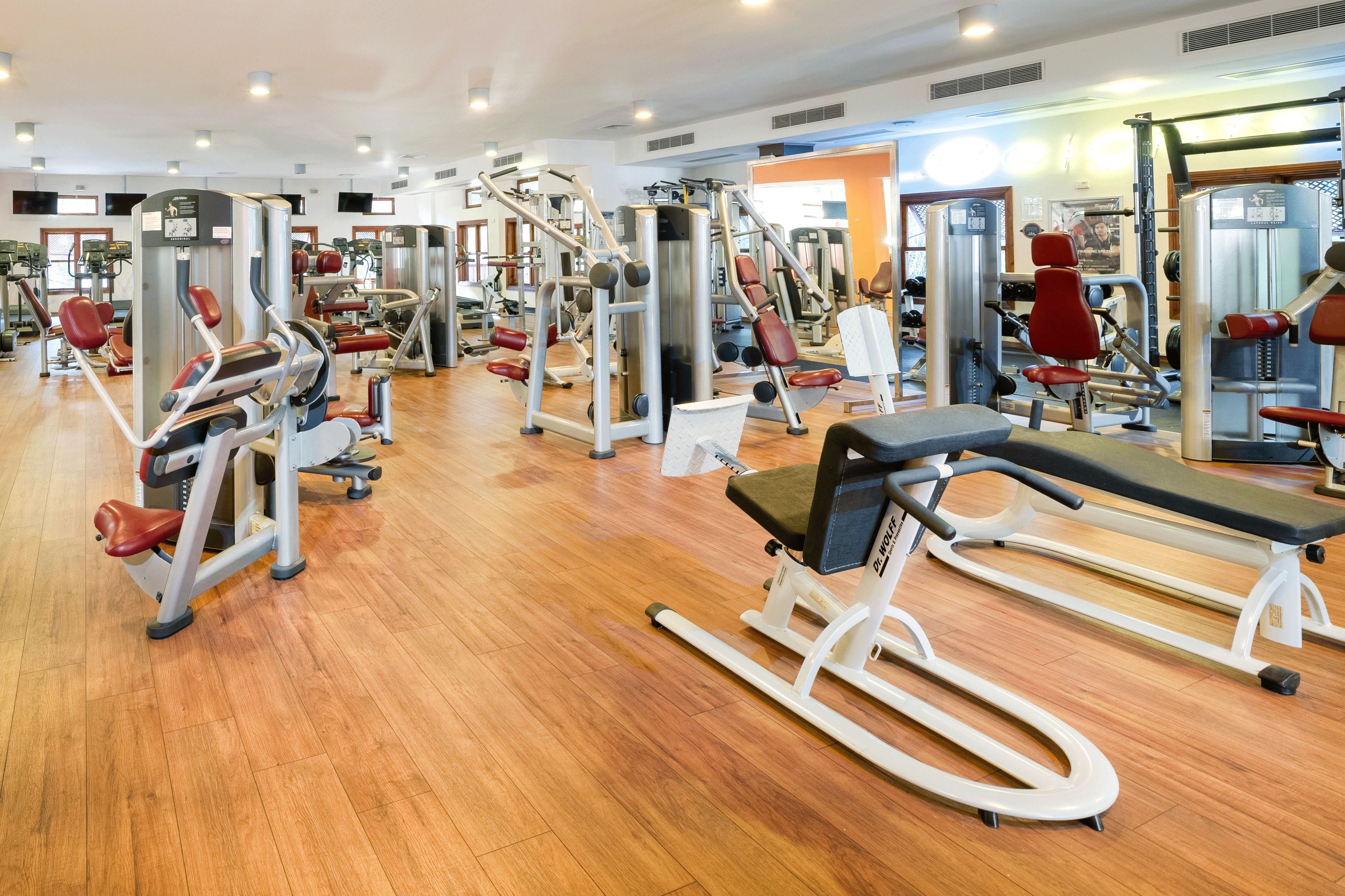 Treningsrommet på Ali Bey