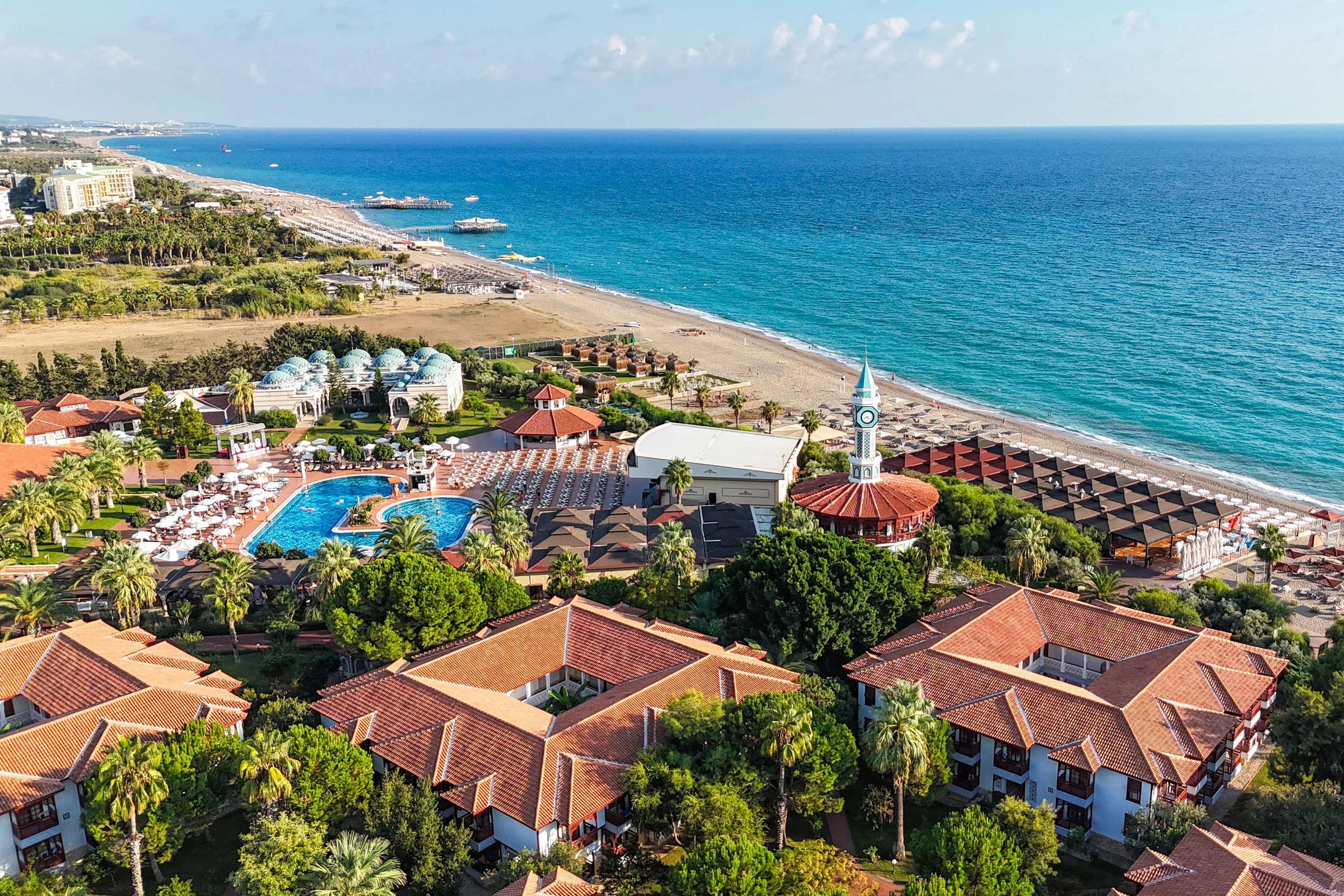 Hotell direkt vid havet i Turkiet