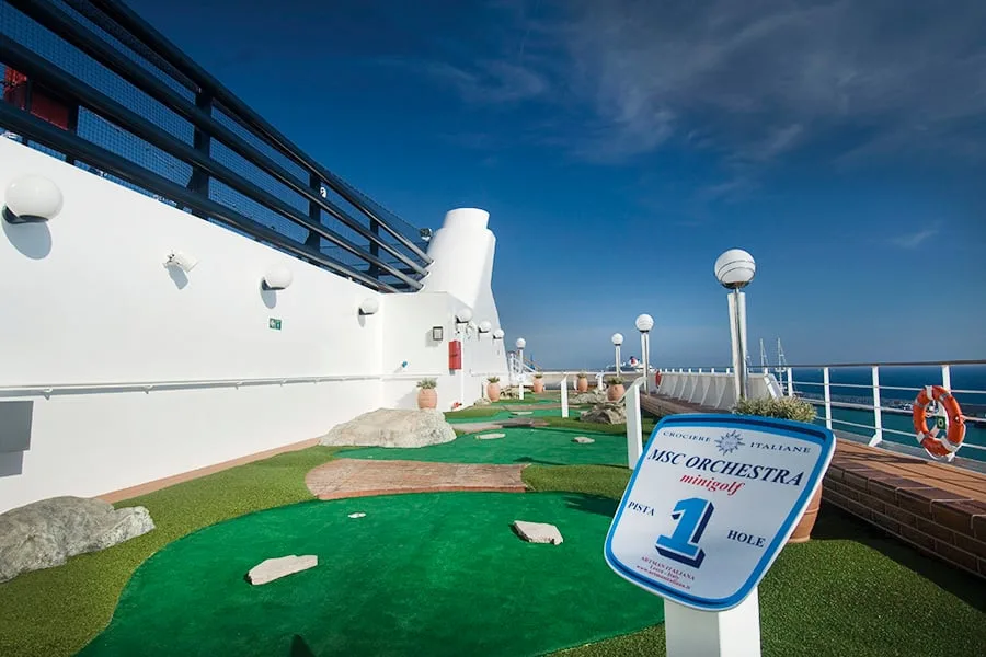 minigolf MSC Orchestra